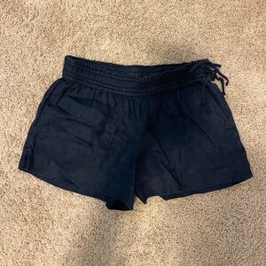J. Crew Blue Linen Shorts